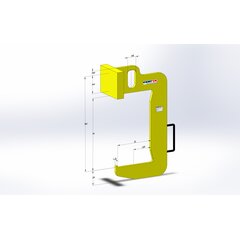 Certex Coil Hook with Counterweight Coil hook with counterweight
