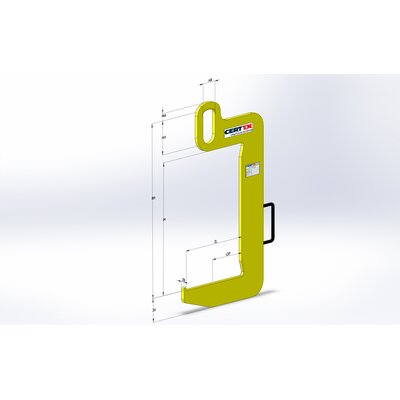 Coilhaken CERTEX - Ohne Gegengewicht
