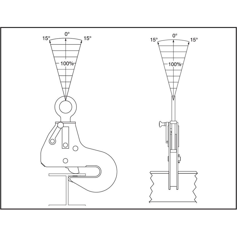 Beam Clamp Crosby IPBSNZ Alloy Steel | CERTEX Germany