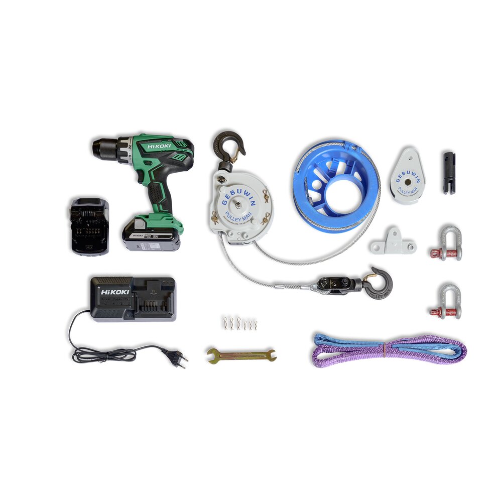 Seilwinde Pulley Man - KIT