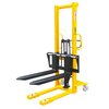 Manual stackers 1000 kg for warehouses