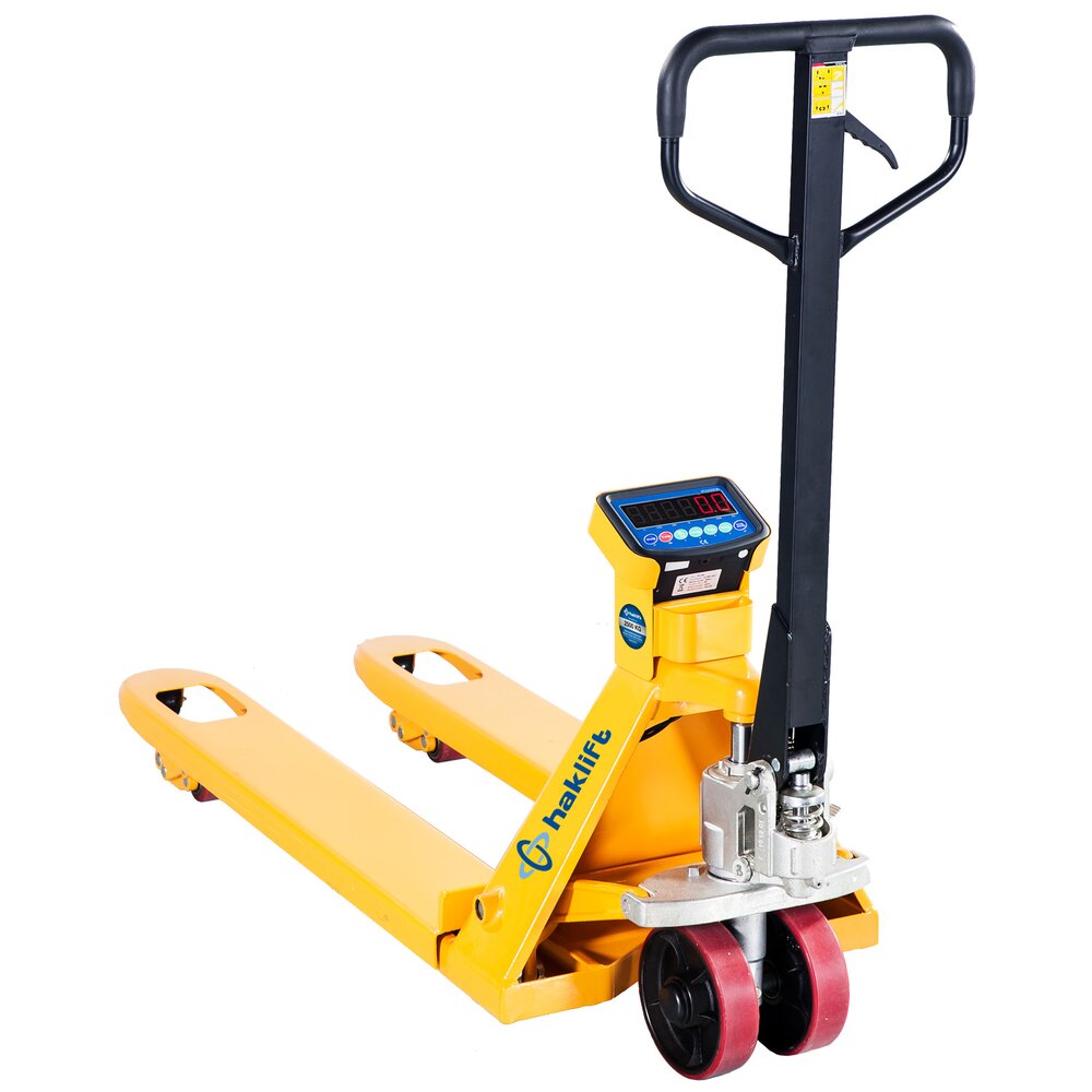 Pallet truck with scale 2500 kg