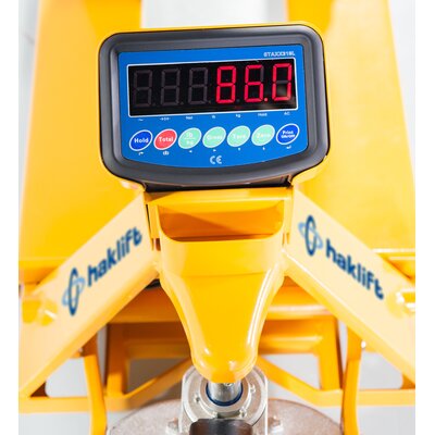 Pallet truck with scale 2500 kg