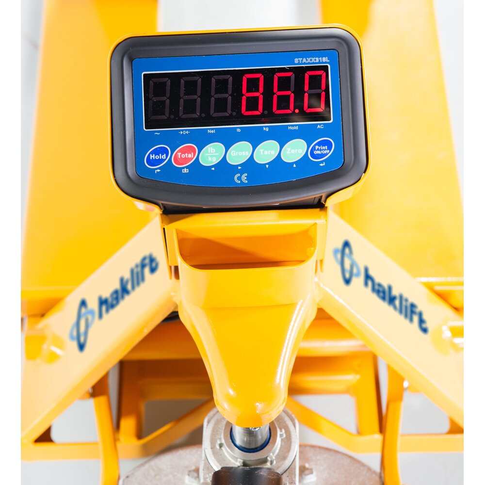 Pallet truck with scale 2500 kg