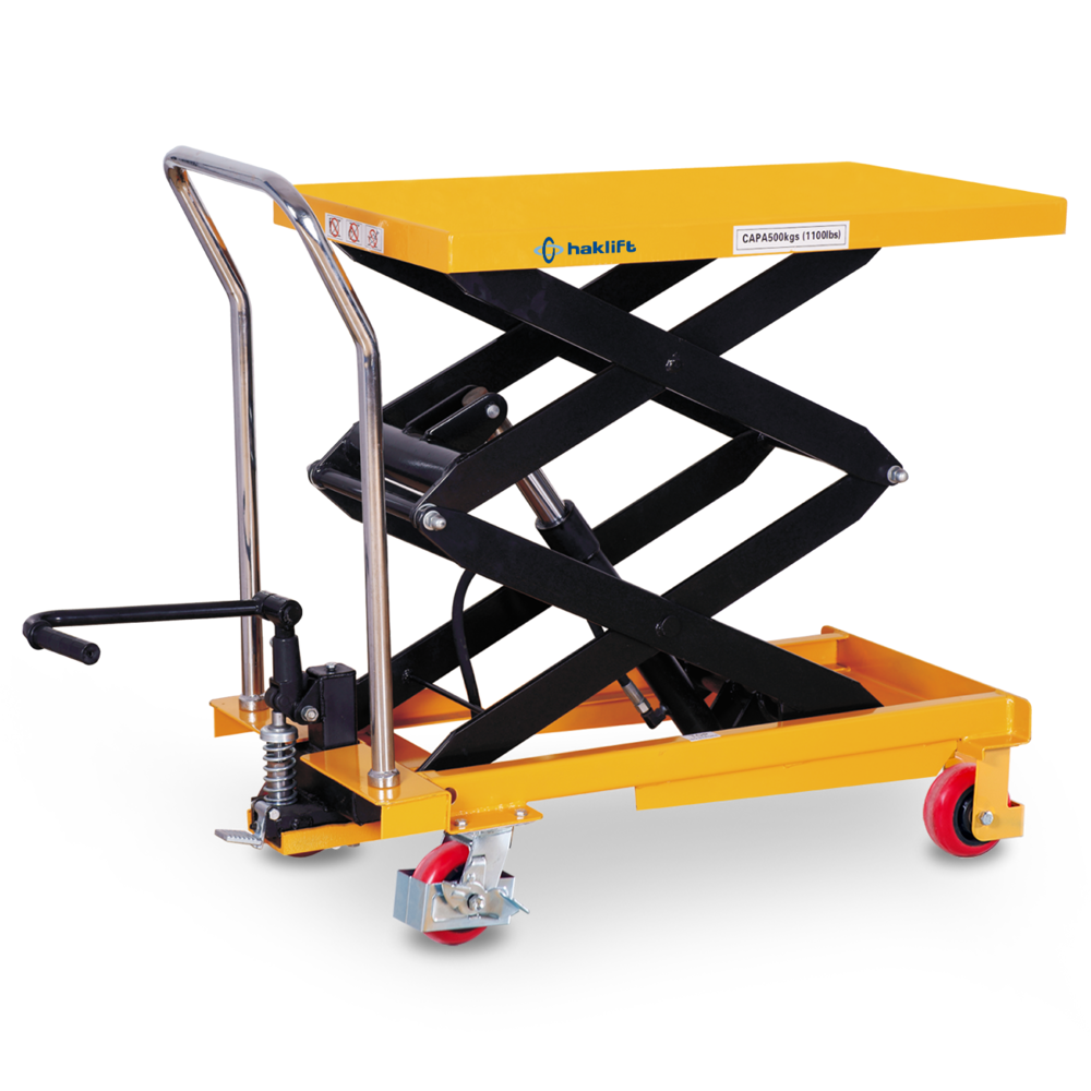 Lifting tables-working platforms 150 - 1000 kg