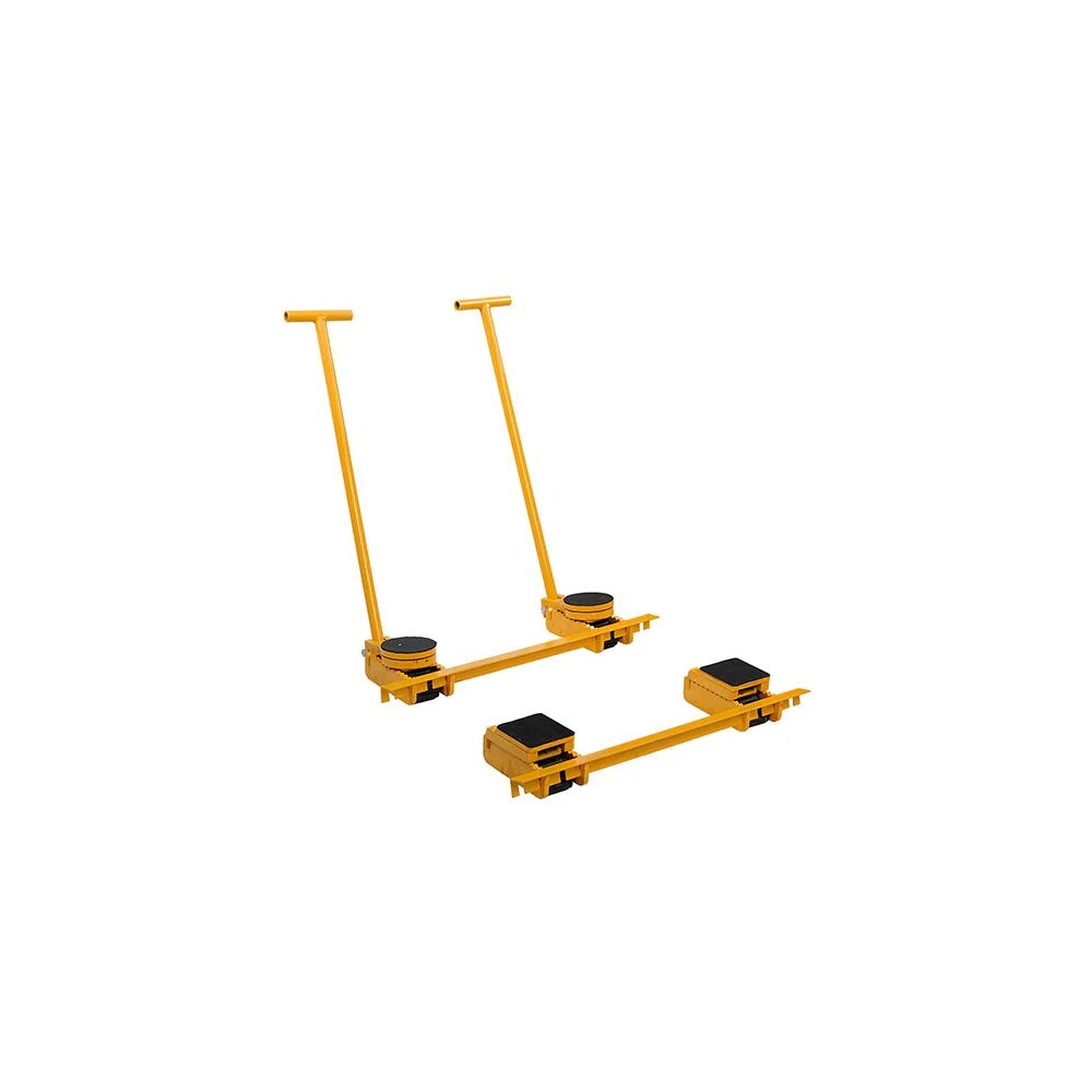 Cargo trolley sets with steel rolls