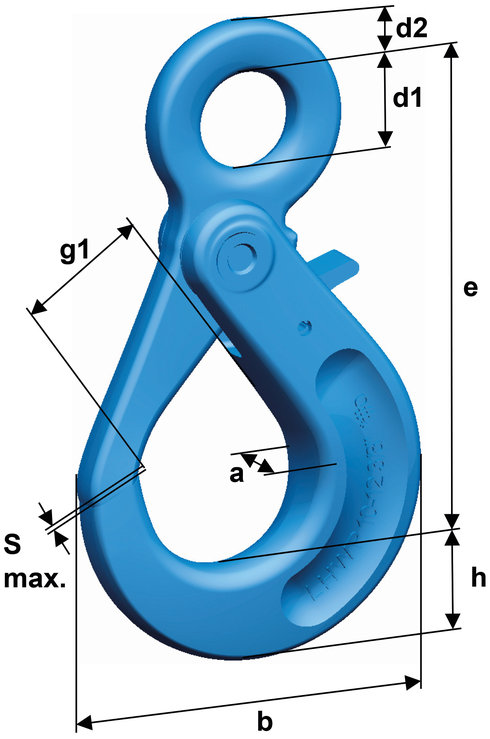Safety Hook LHWP drawing