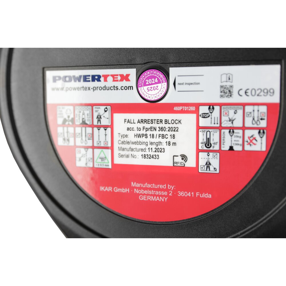 Höhensicherungsgerät POWERTEX FBC