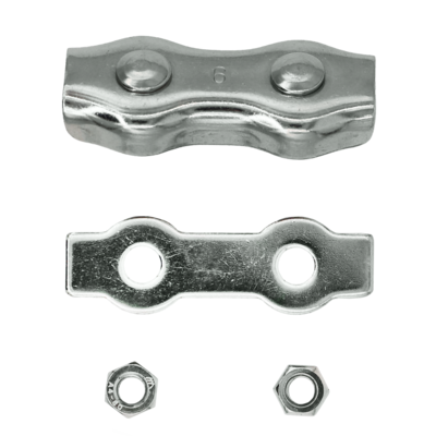 Drahtseilklemme POWERTEX PCD316 (Edelstahl)