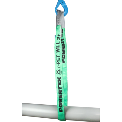 Hebeband POWERTEX PWE r-PET mit Öse