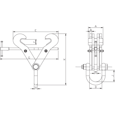 REMA RMBC Beam clamp