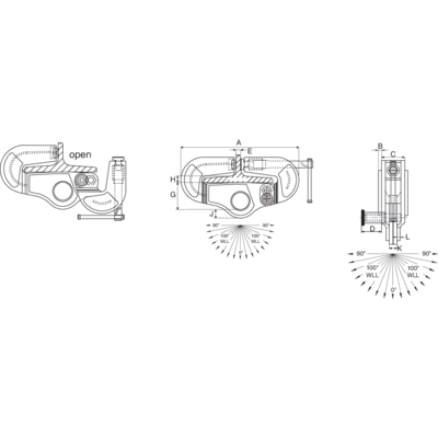 Spindelträgerklemme Superclamp USC