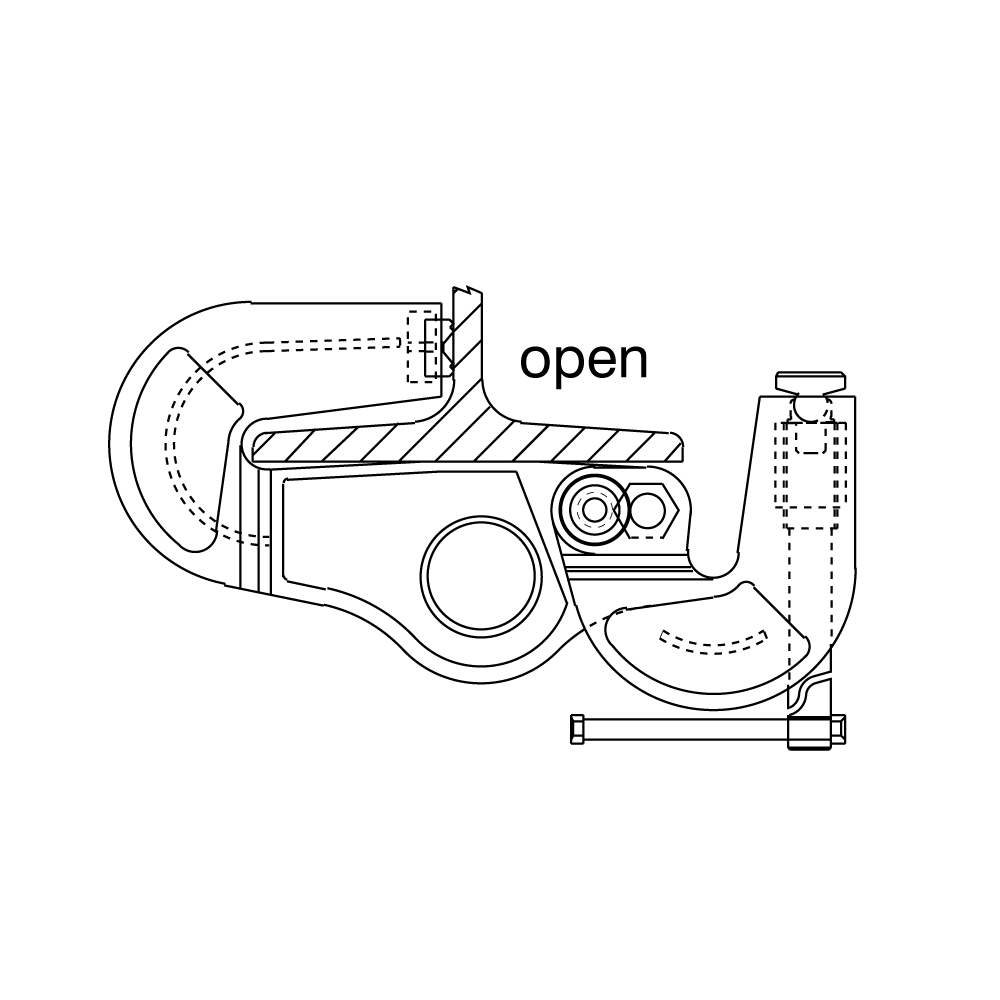 Spindelträgerklemme Superclamp USC