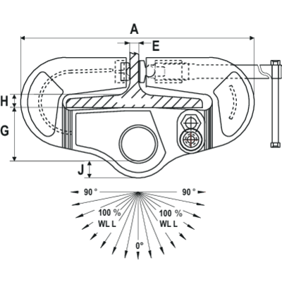 Spindelträgerklemme Superclamp USC