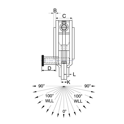 Spindelträgerklemme Superclamp USC