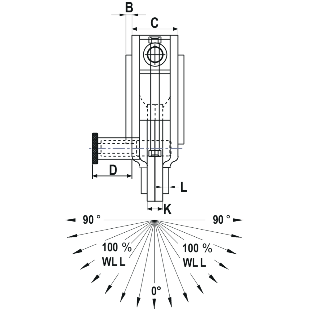Spindelträgerklemme Superclamp USC