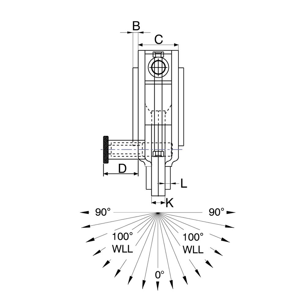 Spindelträgerklemme Superclamp USC