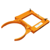 DTS fork truck barrel clamp