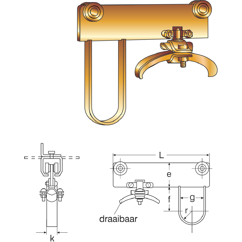 Round cable drag carriage