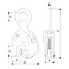 Vertikal-Hebeklemme REMA CBT