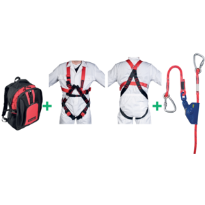 Auffanggurt-Set REMA Ergo Grip - mit Auffanggerät & Rucksack