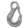 RCA eye sling hook with latch AISI 316 (G6)