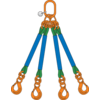 4-leg round sling assy with chain components (G10)
