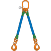 2-leg round sling assy with chain components (G10)