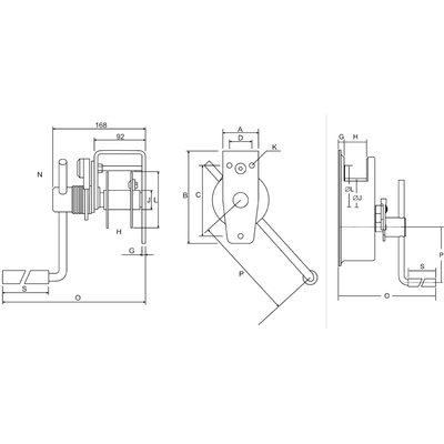 TL Gear winch