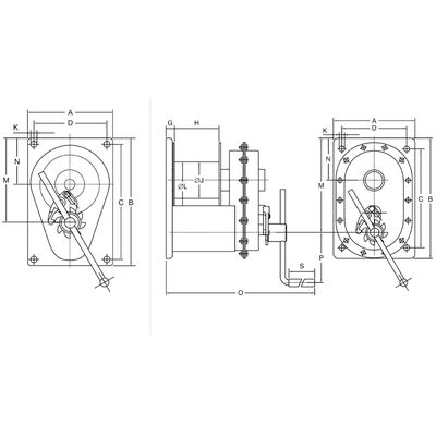 TL Gear winch