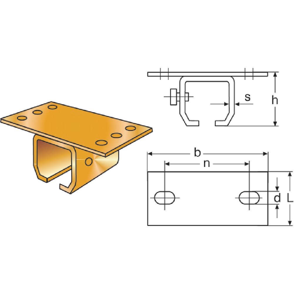 C-profile ceiling mount Rema | CERTEX Germany