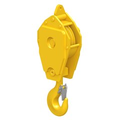 Kranunterflasche mit 2-Seilrollen