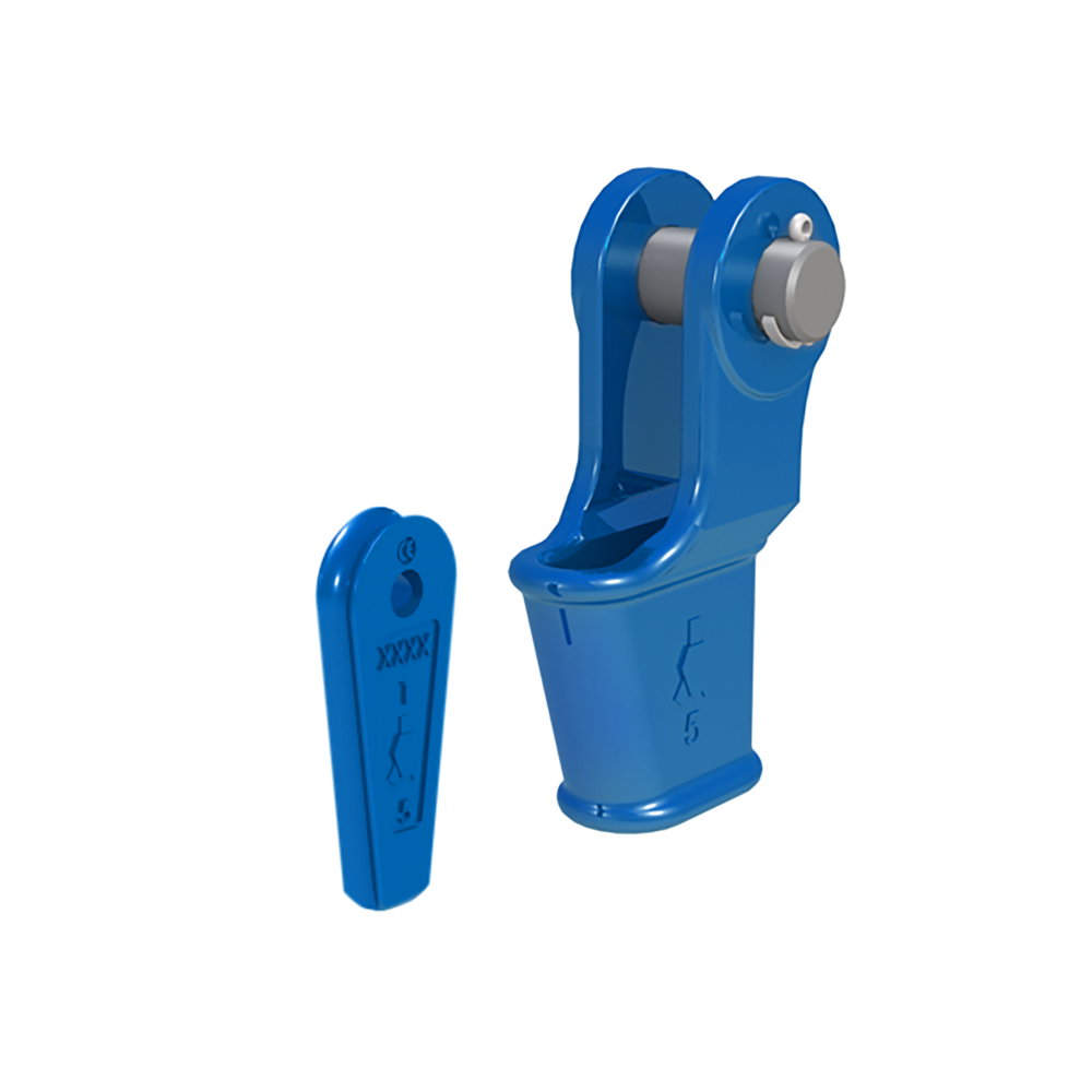 Keilendklemme OWS P mit Pin und Splint