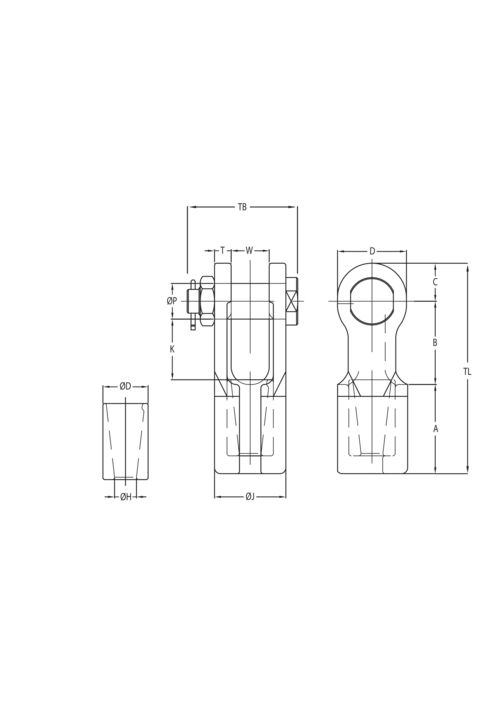 Fast Connector Socket FCS drawing