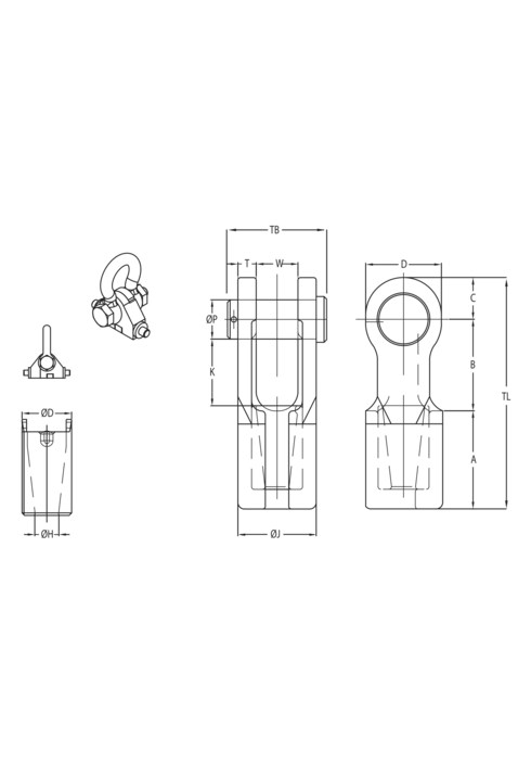 Fast Connector Socket FCS drawing