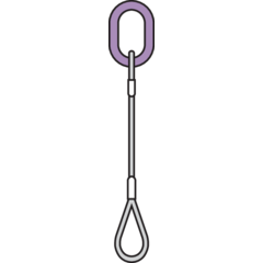 Certex Anschlagseilgehänge Typ LS-164-464