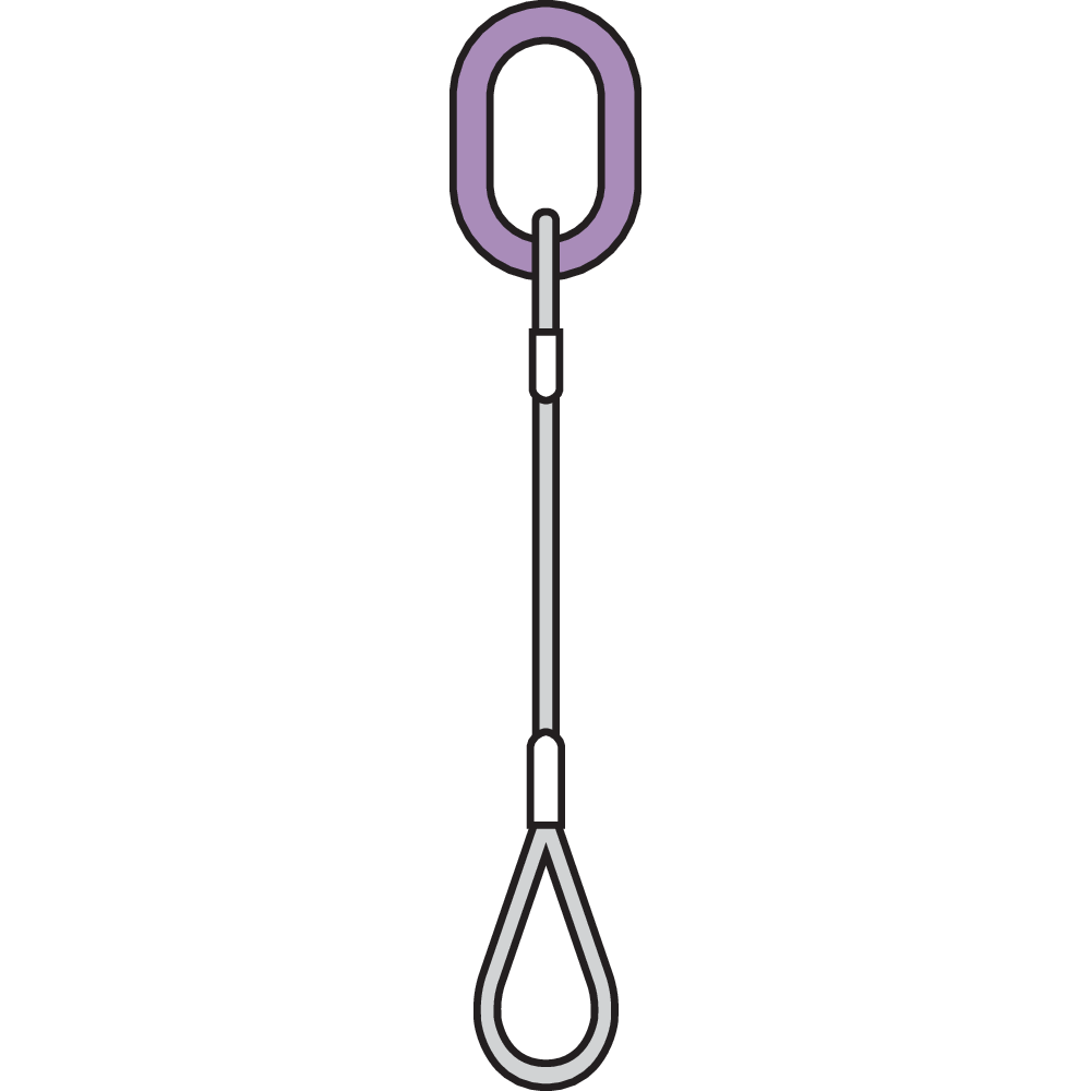 Wire Rope Lifting Sling WLS-164