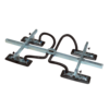 Cross yoke foot