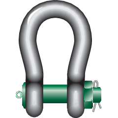 Green Pin Schwerlast Schäkel P-6036