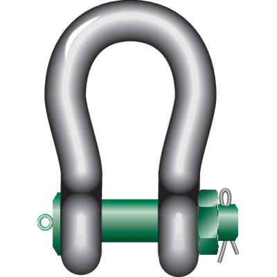 Green Pin Schwerlast Schäkel P-6036