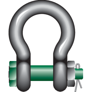 Green Pin Standard Schäkel G-4163