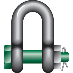 Green Pin Standard Schäkel G-4153