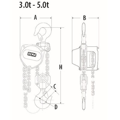 Handkettenzug Rema Select 200