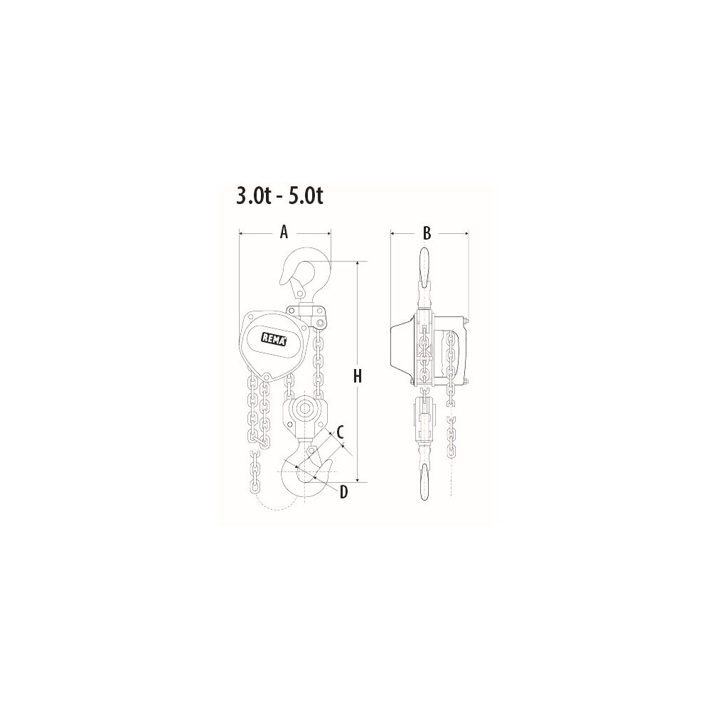 Handkettenzug Rema Select 200