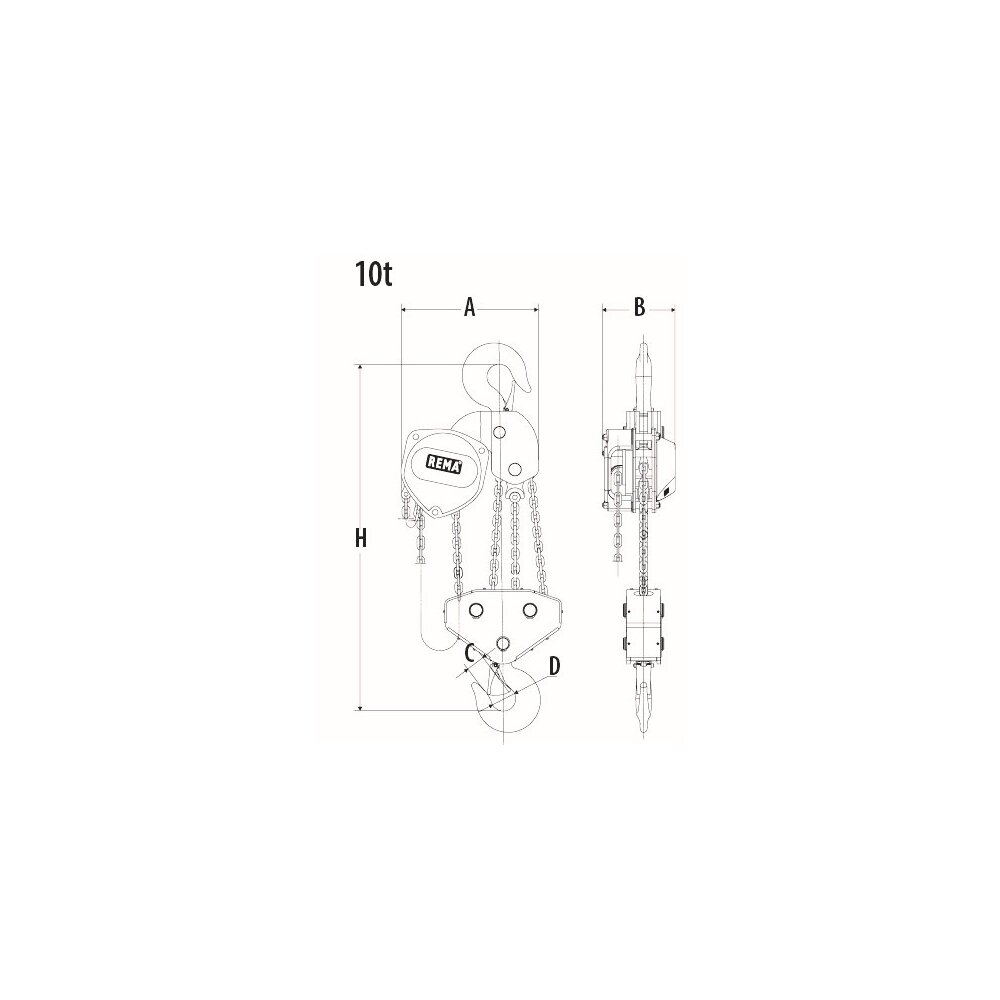Handkettenzug Rema Select 200