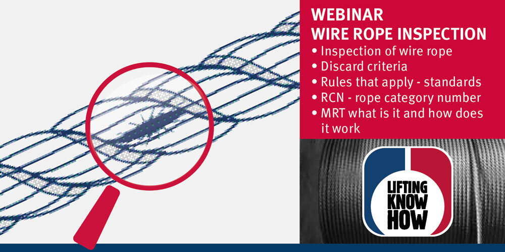 Webinar wire rope inspection Webinar wire rope inspection