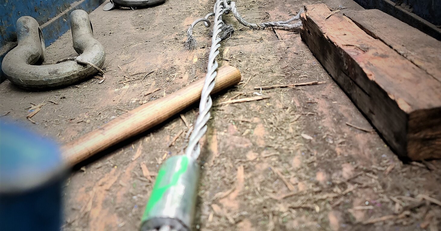 Load test steel wire rope