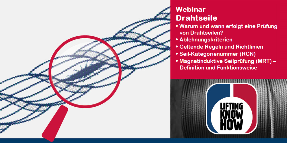 Webinar 3 - Inspektion und ablegereife Drahtseile