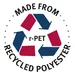Hergestellt aus recycletem Polyester