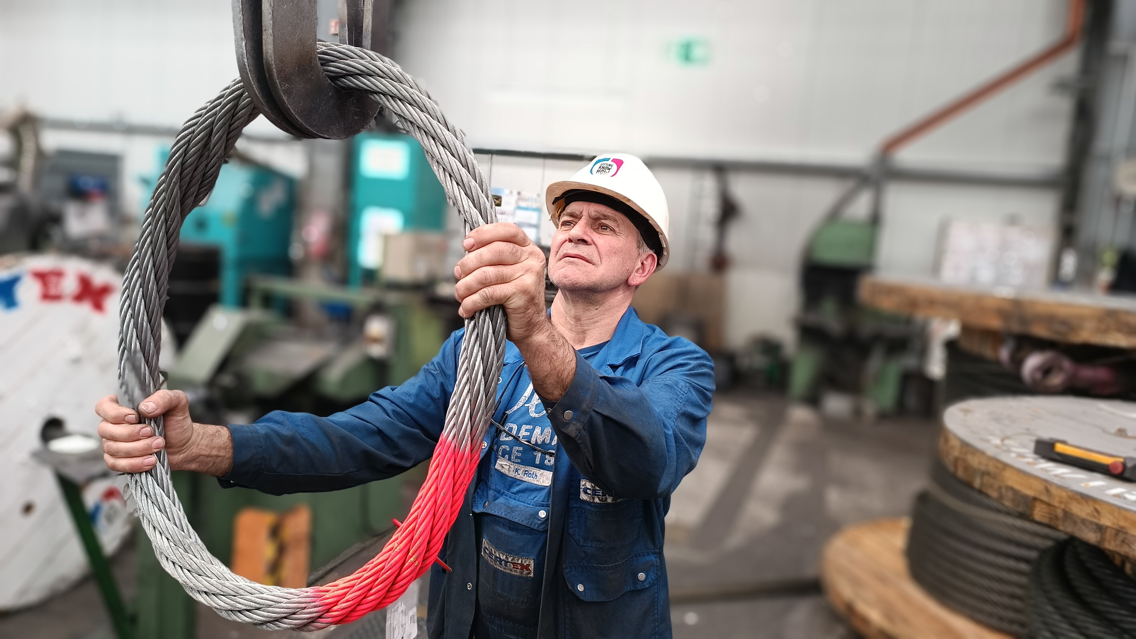 steel wire rope inspection by Kalle